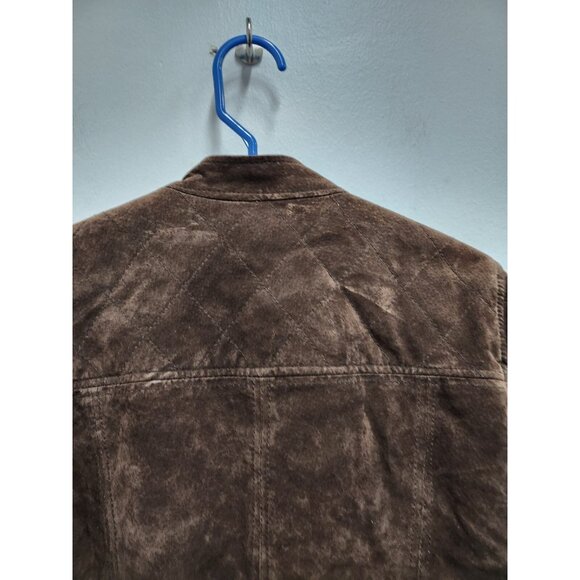 Ruff Hewn Brown Leather Jacket - Picture 7 of 8